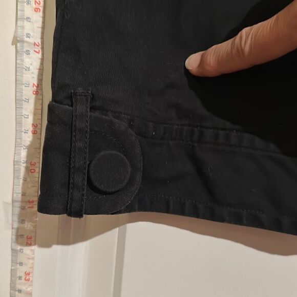 Ann Taylor Loft Marisa Ladies Size 2 Black Cotton Blend Capri Pants - Picture 9 of 9